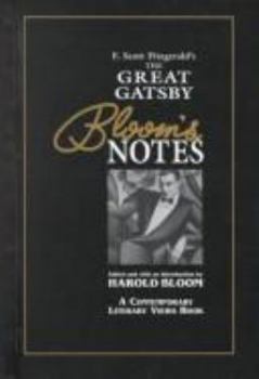 F. Scott Fitzgerald's the Great Gatsby book by Harold Bloom
