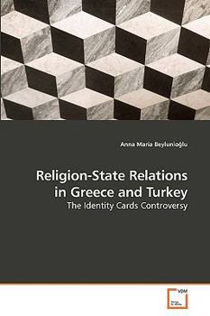 Paperback Religion-State Relations in Greece and Turkey Book