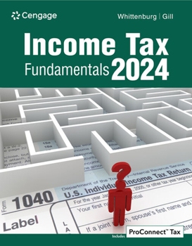 Paperback Income Tax Fundamentals 2024 Book