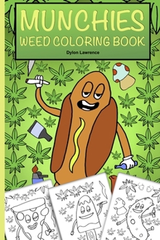 Paperback Munchies Weed Coloring Book