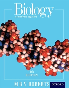 Paperback Biology - A Functional Approach Fourth Edition Book