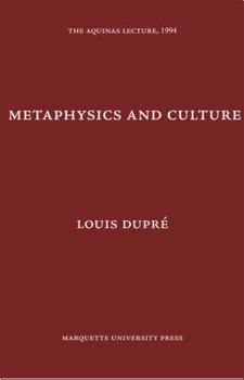 Hardcover Metaphysics and Culture Book