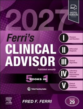 Hardcover Ferri's Clinical Advisor 2027: 5 Books in 1 Book