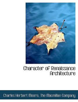 Character of Renaissance Architecture
