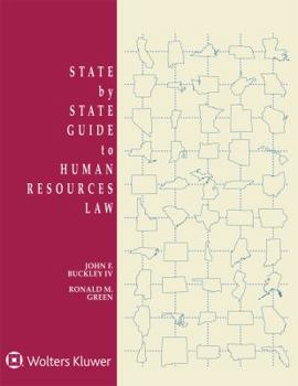 Paperback State by State Guide to Human Resources Law: 2018 Edition Book