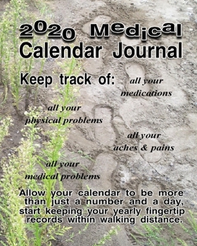 Paperback 2020 Medical Calendar Journal Book