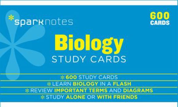 Biology Study Cards - Book  of the SparkNotes Study Cards