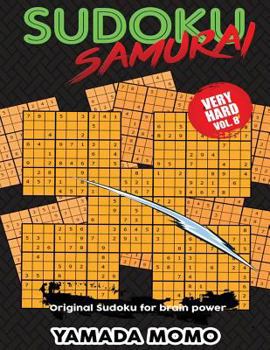 Paperback Sudoku Samurai Very Hard: Original Sudoku For Brain Power Vol. 8: Include 500 Puzzles Sudoku Samurai Very Hard Level Book