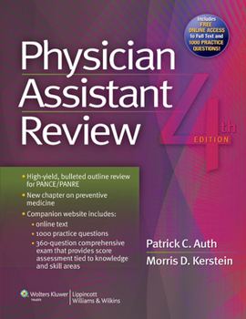 Paperback Physician Assistant Review Book