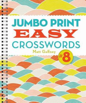 Paperback Jumbo Print Easy Crosswords #8 [Large Print] Book