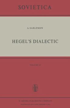 Paperback Hegel's Dialectic: Translated from the German by Peter Kirschemann Book