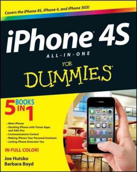 Paperback iPhone 4s All-In-One for Dummies Book