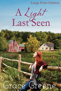 Paperback A Light Last Seen [Large Print] Book