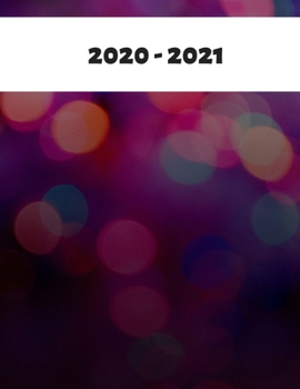 2020-2021: Monthly Planner 2020-2021