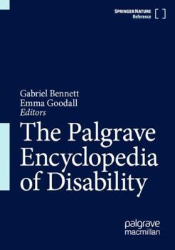 Hardcover The Palgrave Encyclopedia of Disability Book