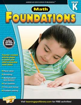 Paperback Math Foundations, Grade K Book