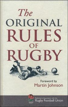 Hardcover The Original Rules of Rugby Book