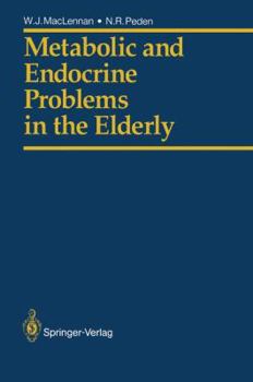 Paperback Metabolic and Endocrine Problems in the Elderly Book