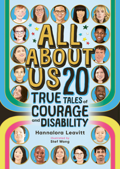 Hardcover All about Us: 20 True Tales of Courage and Disability Book