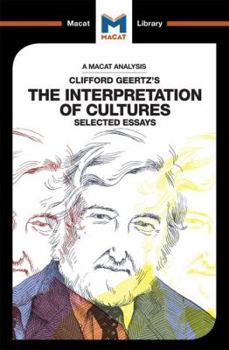 Paperback An Analysis of Clifford Geertz's the Interpretation of Cultures: Selected Essays Book