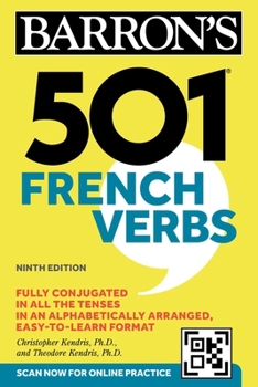 Paperback 501 French Verbs, Ninth Edition Book