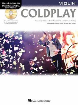 Paperback Coldplay for Violin - Instrumental Play-Along Book/Online Audio [With CD (Audio)] Book