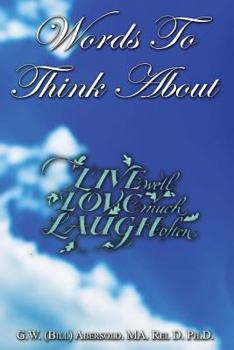 Paperback Words To Think About Book
