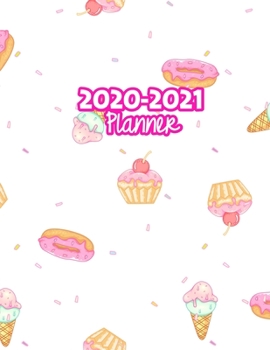 2020-2021 Planner: Two Year Calendar Organizer and Goal Journal | January 2020 - December 2021 Daily, Weekly and Monthly Planner Book with Back Sticker Expression Wall for 2 Years | Design Code 299957