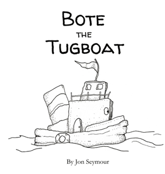 Hardcover Bote the Tugboat [Large Print] Book