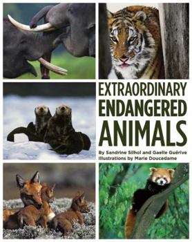 Hardcover Extraordinary Endangered Animals Book