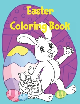 Paperback Easter Coloring Book: Bunnies and Chicks Easter Themed Coloring Pages for Kids and Adults Book