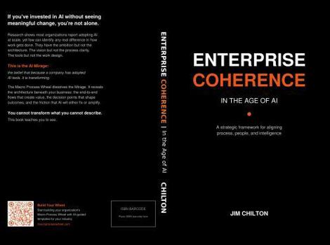 Paperback ENTERPRISE COHERENCE in the Age of AI Book
