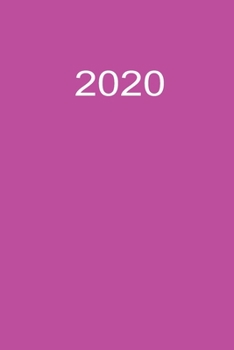 Paperback 2020: Wochen Notizkalender 2020 A5 Lila [German] Book