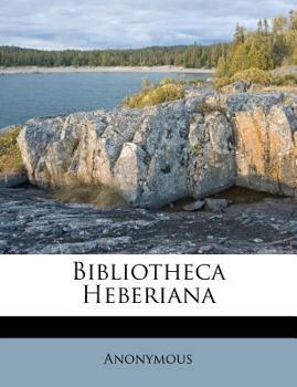 Paperback Bibliotheca Heberiana [Italian] Book