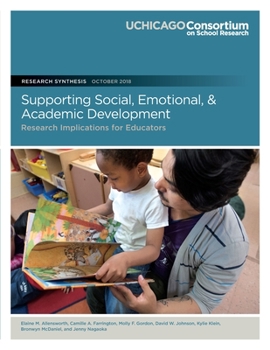 Paperback Supporting Social, Emotional, and Academic Development: Research Implications for Educators Book