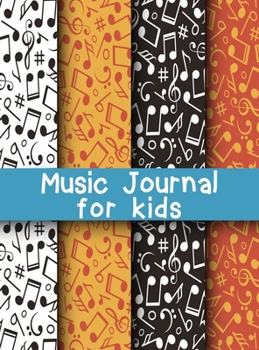 Music Journal for Kids: Dual Wide Staff Manuscript Sheets and Wide Ruled/Lined Songwriting Paper Journal For Kids and Teens