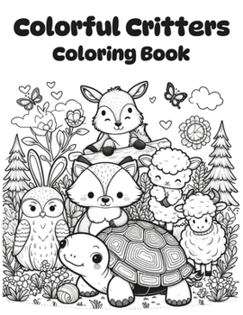 Paperback Colorful Critters Coloring Book