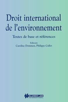 Hardcover Droit International de l'Environnement Book