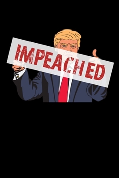 Paperback Impeached: Dream Journal - 6"x9" - 120 pages - Dream Recording Notebook - Matte Cover Book