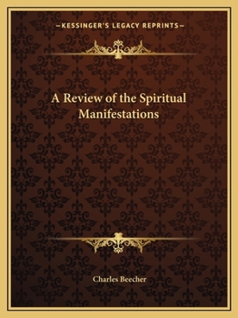 Paperback A Review of the Spiritual Manifestations Book