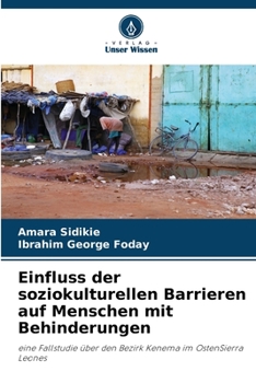 Paperback Einfluss der soziokulturellen Barrieren auf Menschen mit Behinderungen [German] Book