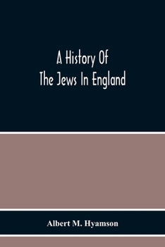 Paperback A History Of The Jews In England Book