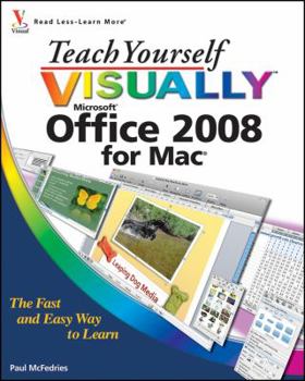 Paperback Teach Yourself VISUALLY Office 2008 for Mac Book