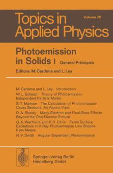 Paperback Photoemission in Solids I: General Principles Book