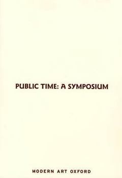 Paperback Public Time: A Symposium Book