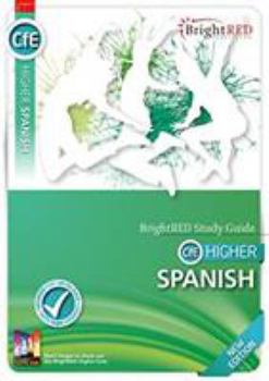 Paperback BrightRED Study Guide Higher Spanish - New Edition Book