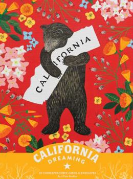 Cards California Dreaming: 20 Correspondence Cars & Envelopes (California Gifts, California Themed Gifts, California Stationary) Book