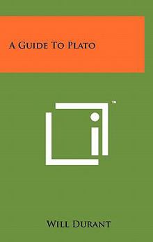 Hardcover A Guide To Plato Book