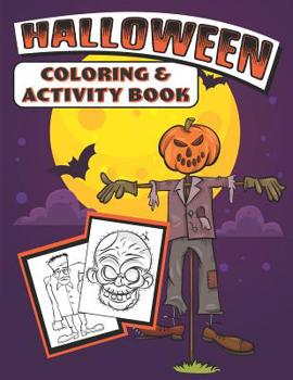 Paperback Halloween Coloring & Activity Book