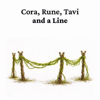 Paperback Cora, Rune, Tavi, and a Line Book